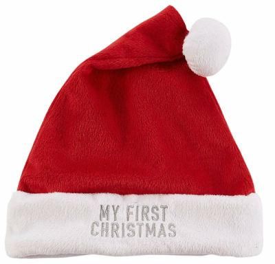 Wholesale Cute Winter Baby Girl Boy Beanie Red Santa Christmas Comfortable Hat Claus Cap Xmas Hat