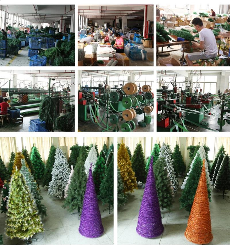 Factory Sales Battery Powered 55 Cm Christmas Tree with Lights Christmas Decoration Christmas Gift Mini Christmas Tree Christmas Desktop Tree with Red Berry