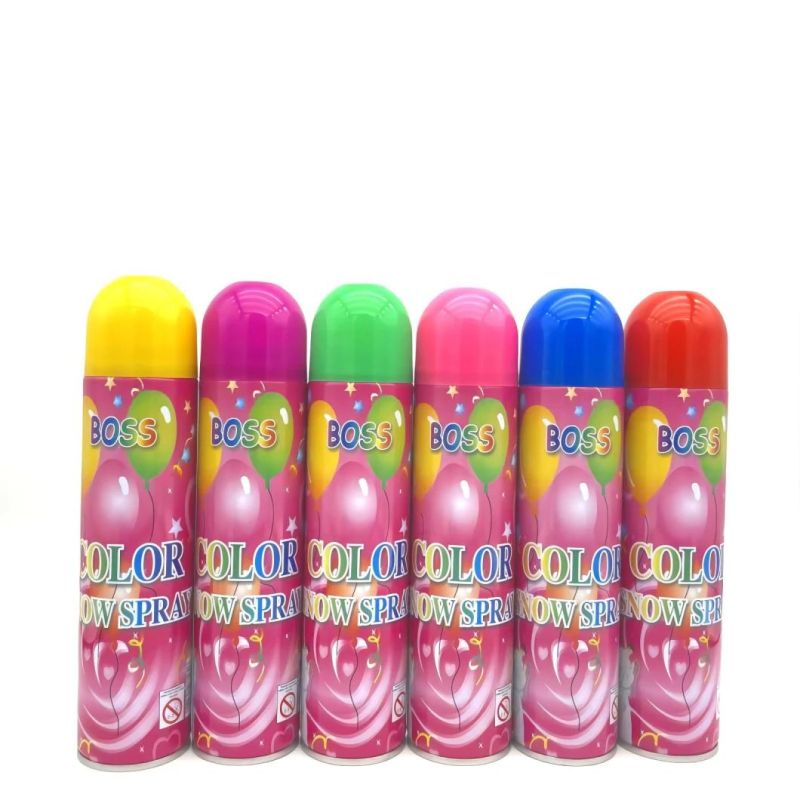 250ml Boss Color Snow Spray for Holi Celebrations