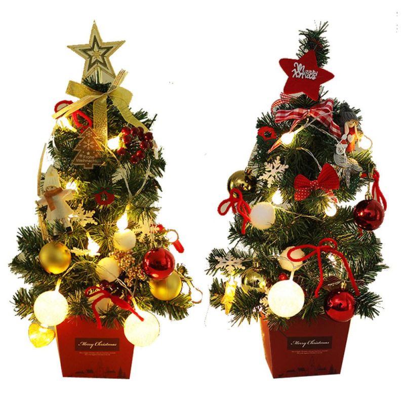 Golden LED Christmas Tree Gift Presents