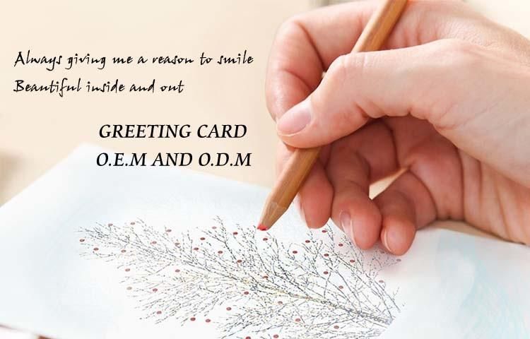 Hard Cover 3D Laser Cut Paper Greeting Cards Custom New Design Invitation Wedding Card