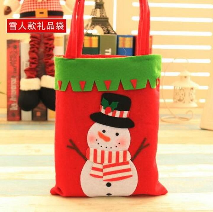 Candy Tote Gift Bag for Christmas Decorations