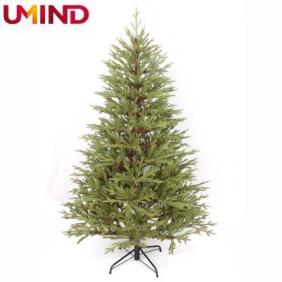 Yh2012 2021 High Class Dense Artificial Tree 210cm Mixed PVC&PE Christmas Decoration Tree on Sale