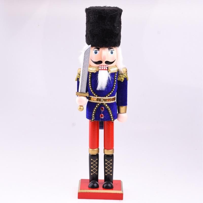 15-Inch Wooden Gingerbread Christmas Nutcracker