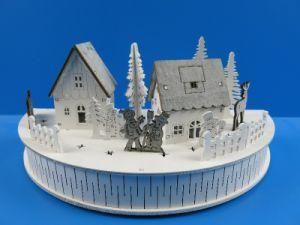 Wood Crafts House in Arch Round Shapes