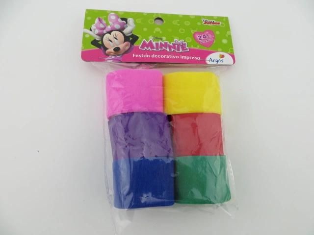 Wholesale Colorful Hanging Crepe Paper Streamers for Party Deoctaion
