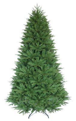 7FT PE &amp; PVC Mixed Tips Christmas Tree, Green Color