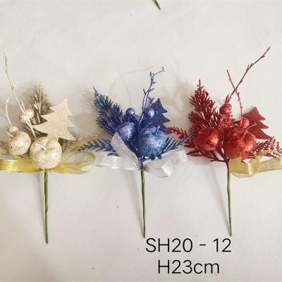 Christmas Decorative Flower Artificial Plastic Flower