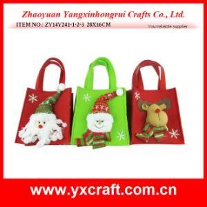 Christmas Decoration (ZY14Y241-1-2-3) Christmas Wholesale Bags Children Bag