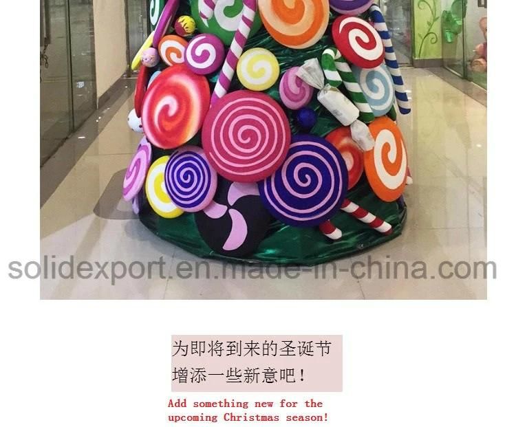 Large Candy Christmas Tree Package 3 Meters Beautiful Christmas Decoration