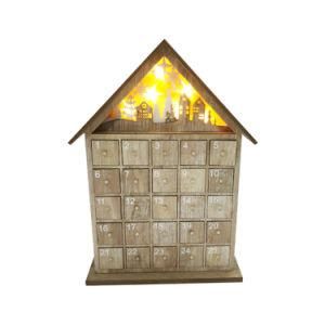Hot Sell Christmas Production Calendar with LED Light