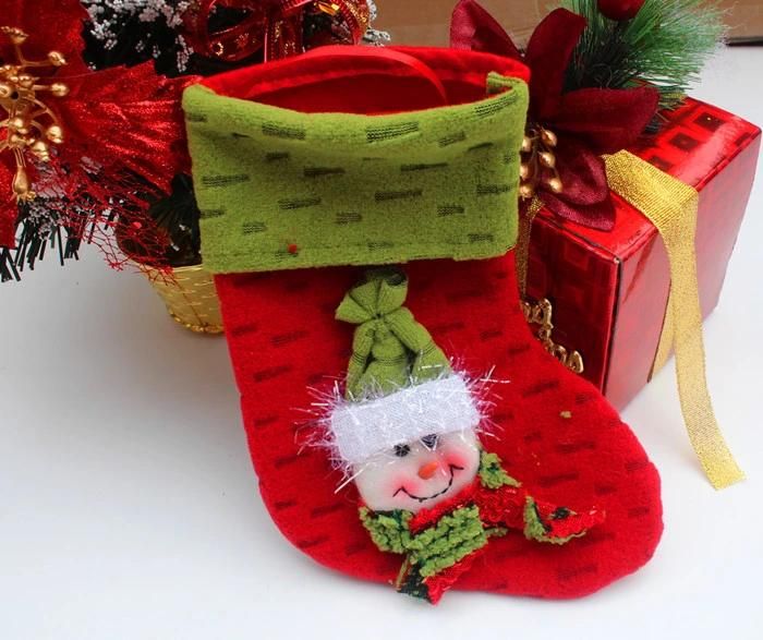 Custom Wholesale Christmas Decoration Gift Socks Stocking