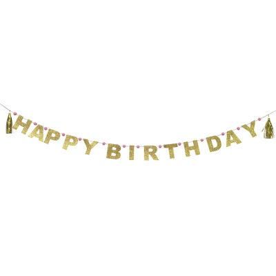 Factory Wholesale Item Happy Banner Supply Set Kids Party Birthday Decoration Party Supplies