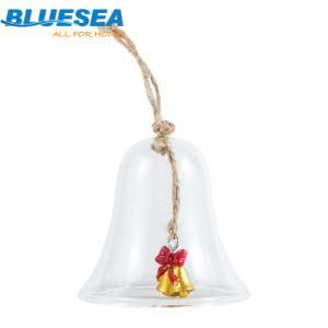 Small Bell Christmas Tree Pendant Wind Chime Glass