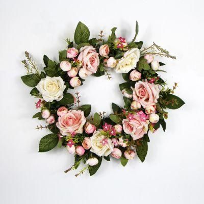 China Wholesale Beauty Floral Arrangements Wreath for Wedding Place