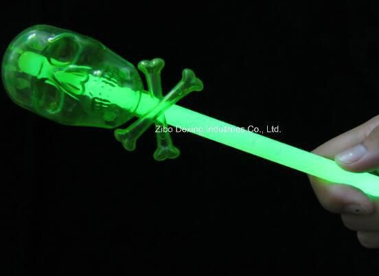 Glow Pumpkin Wand for Halloween, Glow Stick Toy