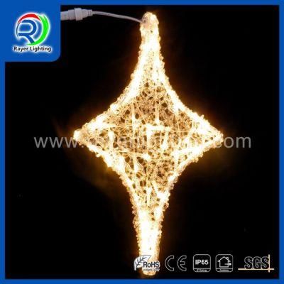 Outdoor Hanging LED Star Lights Night Star Christmas Ornament