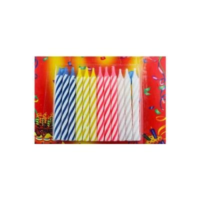 Wholesale High Quality Magical Colored Factorymaking Spiral Firework Birthday Candle