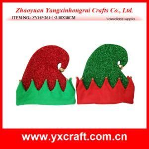 Christmas Decoration (ZY16Y264-1-2 30X30CM) Merry Christmas Hat