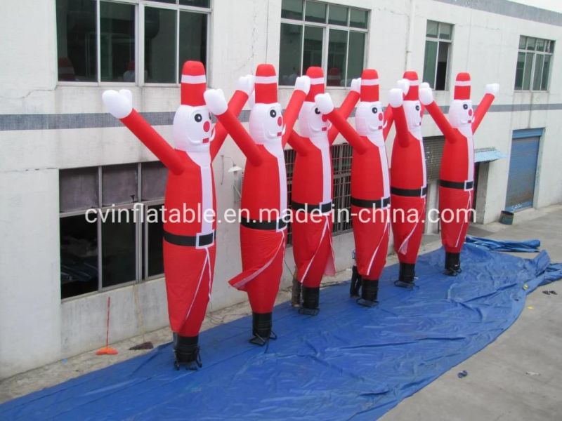 Advertising Christmas Inflatable Santa Claus Air Tube Man Dancer