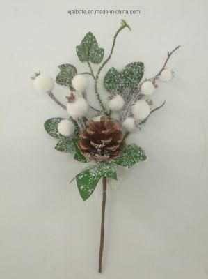 Christmas Pick White Berry for Xmas Holiday Decoration