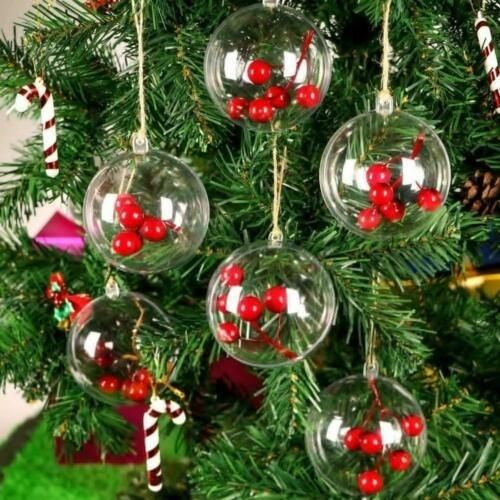 Christmas Ball / Christmas Plastic Balls / Hang Balls/Transparent Ball