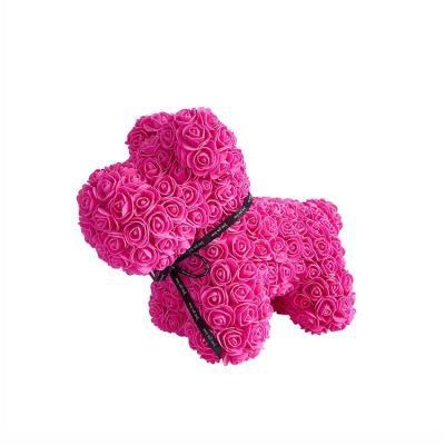 Cheap Cute 36cm Foam Rose Dog Model Can Be Handmade DIY Dog Foam Dog