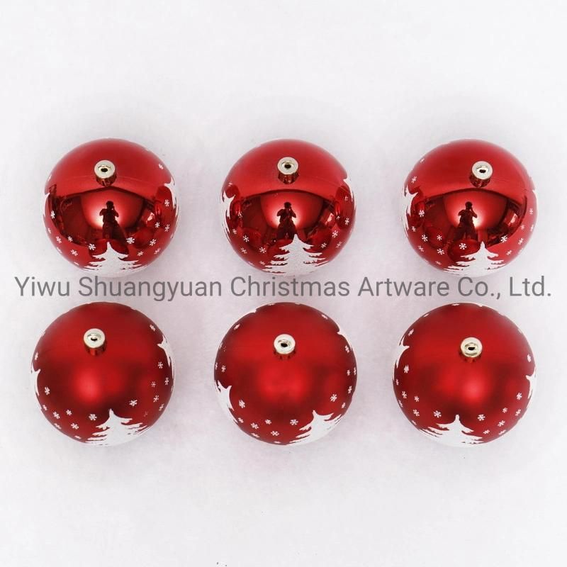 New Design Christmas Ball for Holiday Wedding Party Decoration Supplies Hook Ornament Craft Gifts