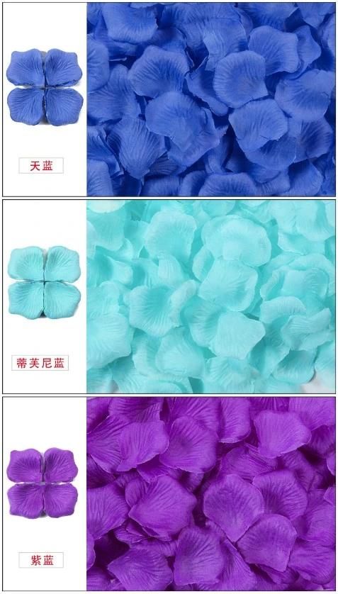 Wedding Decoration Wedding Supplies Non-Woven Fabric Wedding Supplies Simulation Artificial Flower Rose Petals Petals