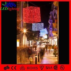 Outdoor LED Decoration Gift Box Hanging Street Motif Light