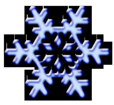 New Fashion Cotton Christmas Snowflake