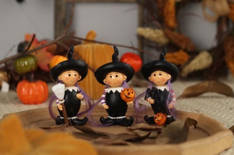 Halloween′s Festival Holiday Girl′s Ornaments Dolls for Decoration