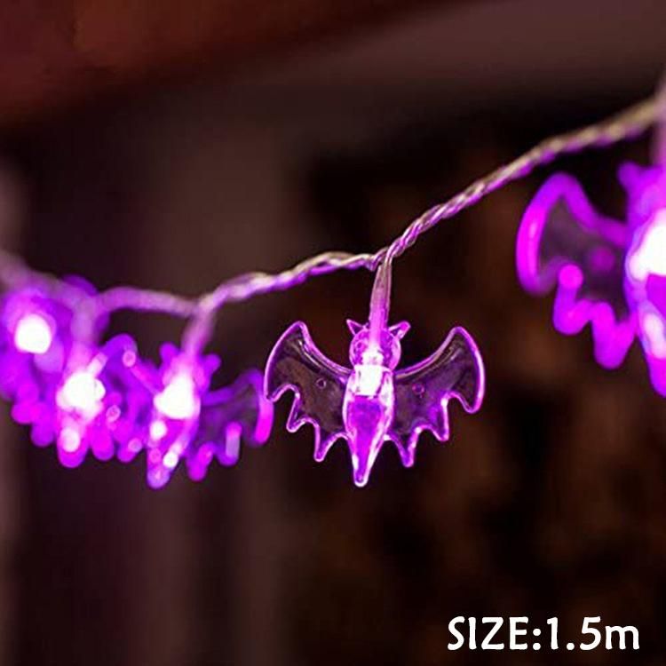 Halloween Party LED Light String Pumkin Horror Ghost Light