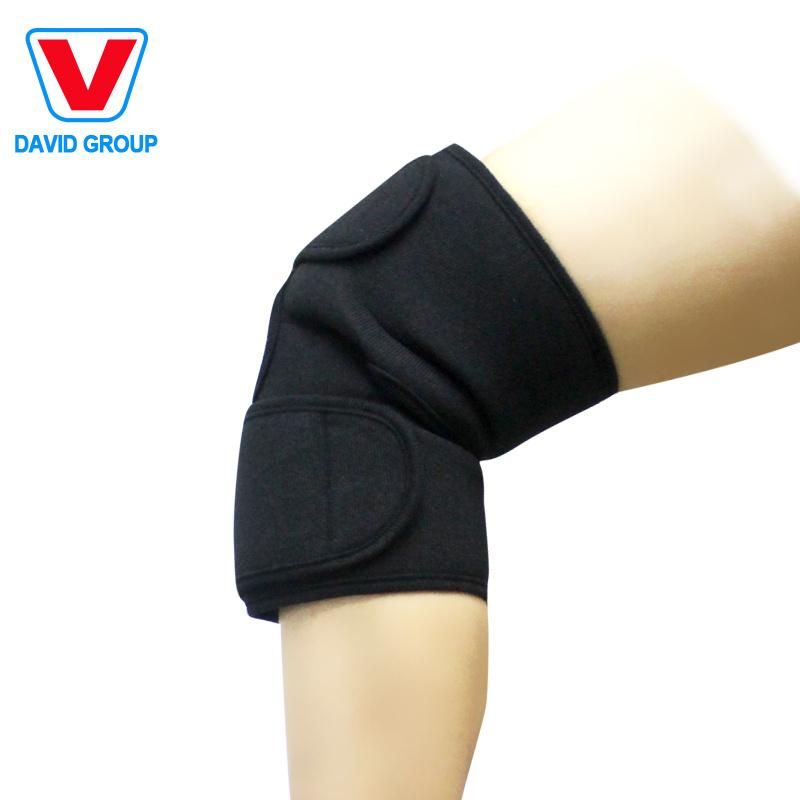 Metal Disc Heat Pack Reusable Sodium Acetate Heat Pack with Neoprene Wrap for Knee