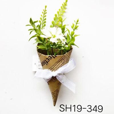 Wedding Decoration Handmade Artificial Silk Rose Flowers