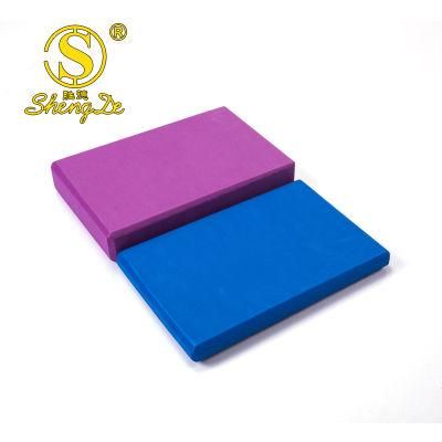 30X20X5cm Lightweight High Density EVA Foam Eco-Friendly Yoga Block Custom Logo