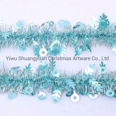 Tinsel Garland for Christmas Decoration Accessories