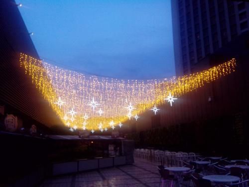 Christmas Hotel Club Decoration Commercial LED Icicle Holiday Lighting Products