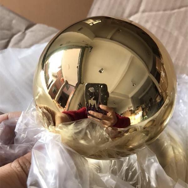 Golden Christmas Ornament Ball Can Be Opened