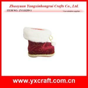 Christmas Decoration (ZY11S259-3) Christms Winter Candy Boot One Dollar Christmas Gifts