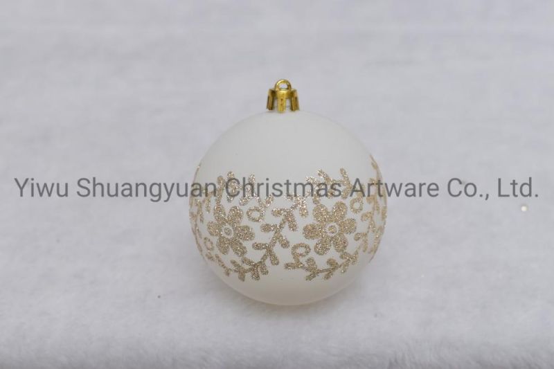 2020 New Design High Sales Christmas Ball for Holiday Wedding Party Decoration Supplies Hook Ornament Craft Gifts