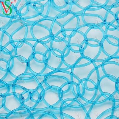 Christmas Decoration UV Resistance Colorful Carpet PVC Mesh Net for Motif Light