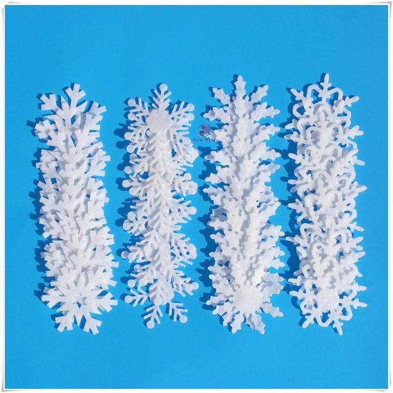 Felt Snowflakes Hanging Ornaments Home Window Door Accessories