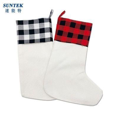 2021 Christmas Sublimation Blanks Personalized DIY Stockings