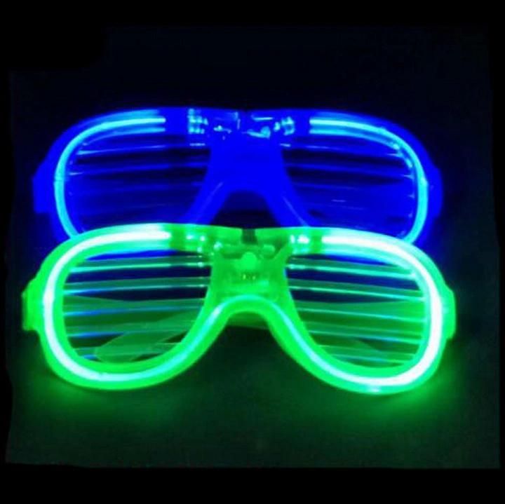 Bar Dance Party Window-Shades LED Light Glasses with Customized Logo