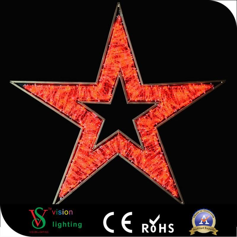 New LED 2D Motif Street Decortive Christmas Star Lights