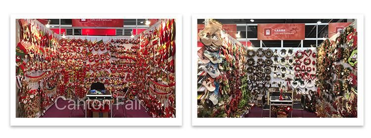 Golden Ribbon Bowknot Basket Window Decor Christmas Bow-Tie Large Bowknot