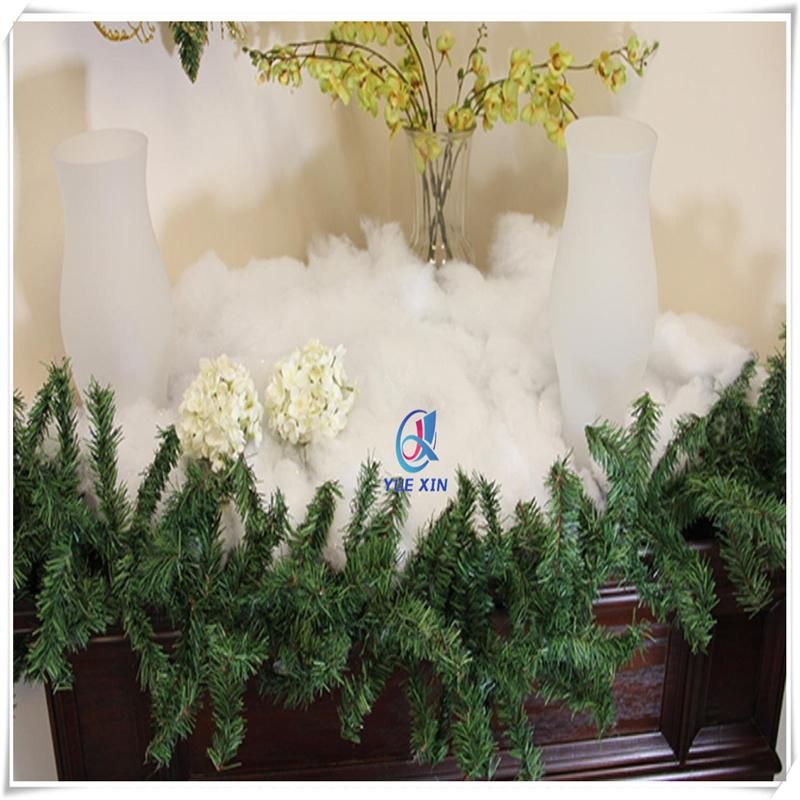 Super Realistic Fake Indoor Snow Blanket Cotton-Like Fluffy Snow