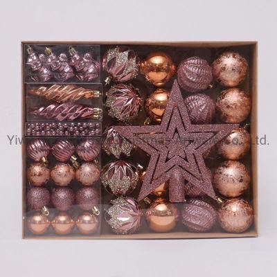 New Design High Sales Christmas Ball for Holiday Wedding Party Decoration Supplies Hook Ornament Craft