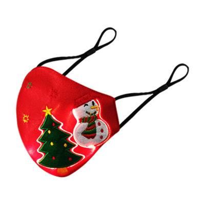 Halloween Costume Dust-Proof Christmas LED Party Face Mask